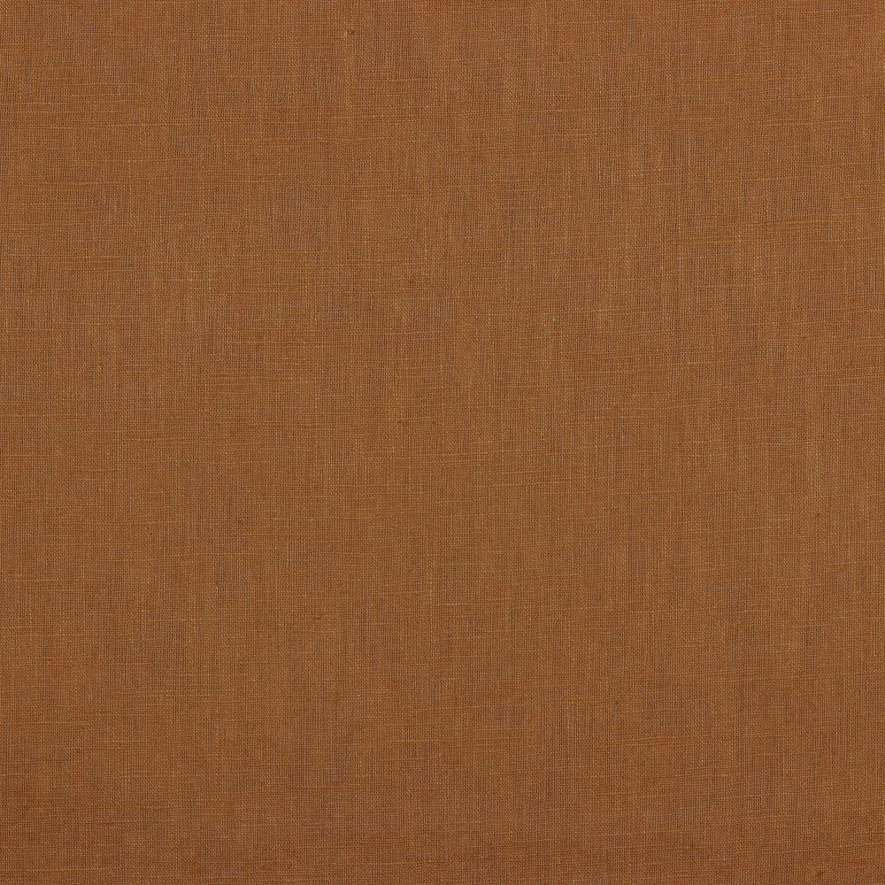 Roestbruin washed linnen - Pommé